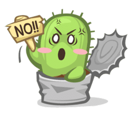Mini Cactus - little Mi sticker #7204384