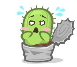 Mini Cactus - little Mi sticker #7204387
