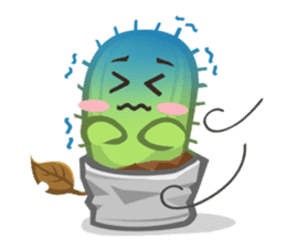 Mini Cactus - little Mi sticker #7204388