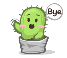 Mini Cactus - little Mi sticker #7204389