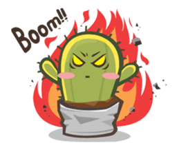 Mini Cactus - little Mi sticker #7204392