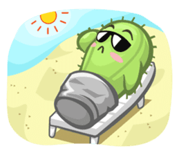 Mini Cactus - little Mi sticker #7204394