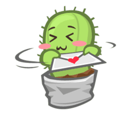 Mini Cactus - little Mi sticker #7204395