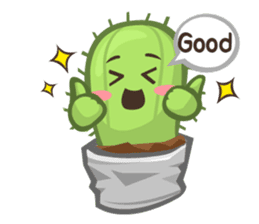 Mini Cactus - little Mi sticker #7204398