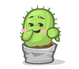Mini Cactus - little Mi sticker #7204408