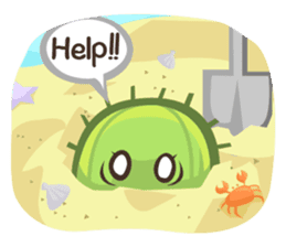 Mini Cactus - little Mi sticker #7204411
