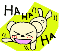 Child May of the bear English version sticker #7204548