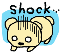 Child May of the bear English version sticker #7204568