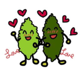 Bitter gourd's boy sticker #7204587