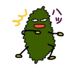 Bitter gourd's boy sticker #7204608