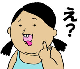 Protruding teeth 2 sticker #7204638