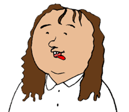 Protruding teeth 2 sticker #7204647