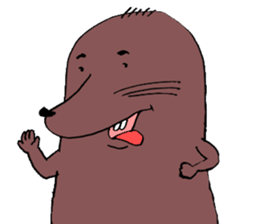 Protruding teeth 2 sticker #7204652