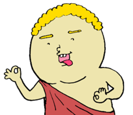 Protruding teeth 2 sticker #7204653