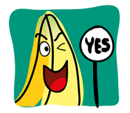 Banana Wahaha sticker #7204737