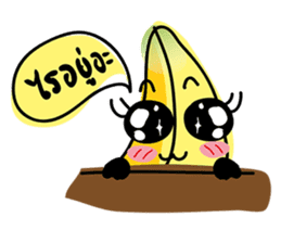 Banana Wahaha sticker #7204763