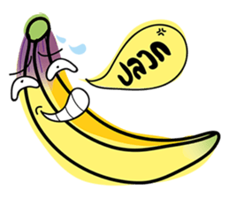 Banana Wahaha sticker #7204764