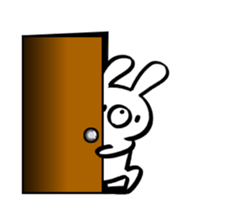 Doumo Usagi-desu.(English) sticker #7204937