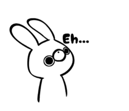 Doumo Usagi-desu.(English) sticker #7204945