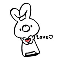 Doumo Usagi-desu.(English) sticker #7204948