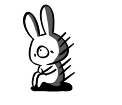 Doumo Usagi-desu.(English) sticker #7204950