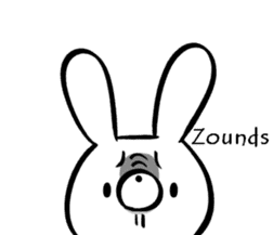 Doumo Usagi-desu.(English) sticker #7204951