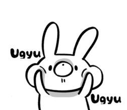 Doumo Usagi-desu.(English) sticker #7204952