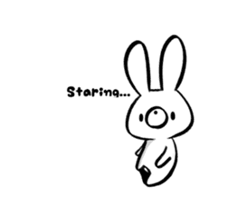 Doumo Usagi-desu.(English) sticker #7204955