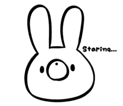 Doumo Usagi-desu.(English) sticker #7204956