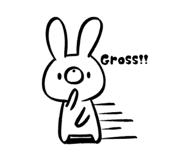 Doumo Usagi-desu.(English) sticker #7204957