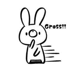 Doumo Usagi-desu.(English) sticker #7204957