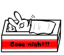 Doumo Usagi-desu.(English) sticker #7204960