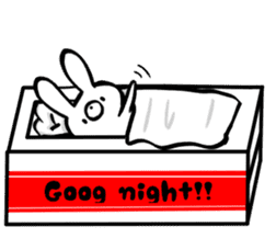 Doumo Usagi-desu.(English) sticker #7204960