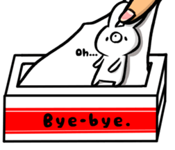 Doumo Usagi-desu.(English) sticker #7204961