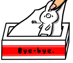 Doumo Usagi-desu.(English) sticker #7204961