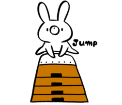 Doumo Usagi-desu.(English) sticker #7204962