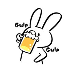 Doumo Usagi-desu.(English) sticker #7204963