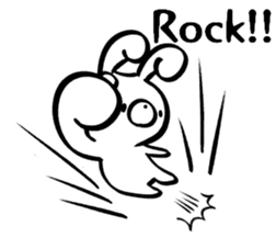 Doumo Usagi-desu.(English) sticker #7204973