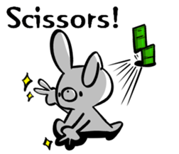 Doumo Usagi-desu.(English) sticker #7204975