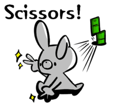 Doumo Usagi-desu.(English) sticker #7204975