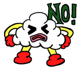 (Mr. KUMO)the cloud English version sticker #7205097