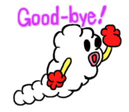 (Mr. KUMO)the cloud English version sticker #7205103