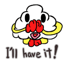 (Mr. KUMO)the cloud English version sticker #7205104