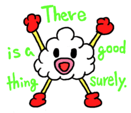(Mr. KUMO)the cloud English version sticker #7205105