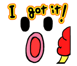 (Mr. KUMO)the cloud English version sticker #7205106