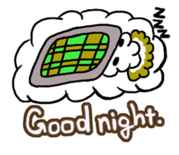 (Mr. KUMO)the cloud  English version sticker #7205108