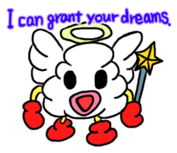 (Mr. KUMO)the cloud  English version sticker #7205109