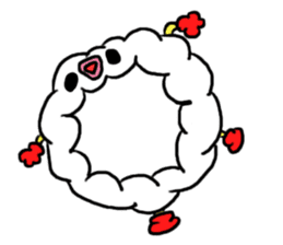 (Mr. KUMO)the cloud English version sticker #7205112