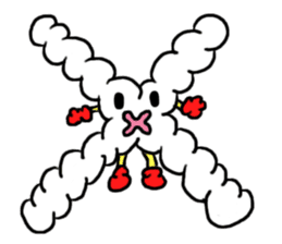 (Mr. KUMO)the cloud English version sticker #7205113