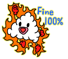 (Mr. KUMO)the cloud English version sticker #7205115
